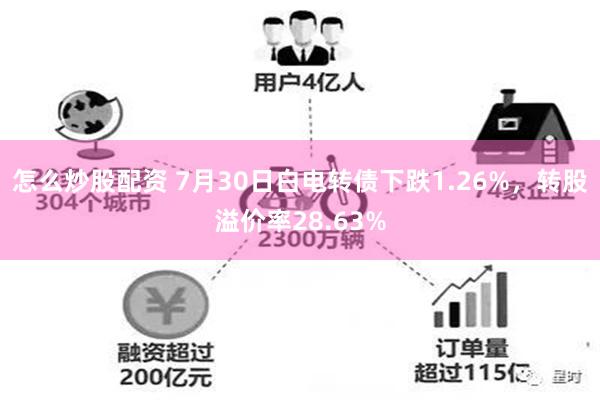 怎么炒股配资 7月30日白电转债下跌1.26%，转股溢价率28.63%