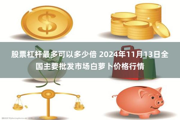 股票杠杆最多可以多少倍 2024年11月13日全国主要批发市场白萝卜价格行情